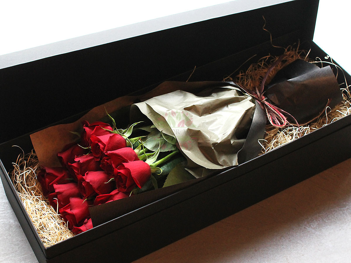 Gift Rose Flower Packaging Box Luxury Custom Size