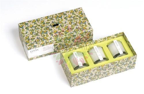 Recyclable Candle Lid & Base Hardcover Box