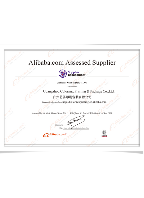 Alibaba.com Assessed Supplier