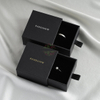 Luxury Black Jewelry Packaging Box with Logo