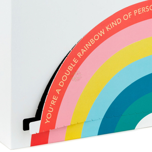 Color Rainbow Gift Packaging Box For Kid Party