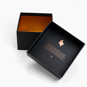 Custom Logo Black Printed Cardboard Paper Box Packaging